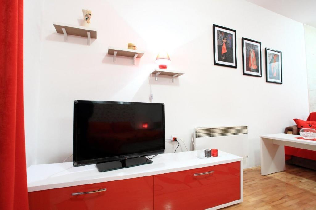 Ristevski Apartments Ohrid Rum bild