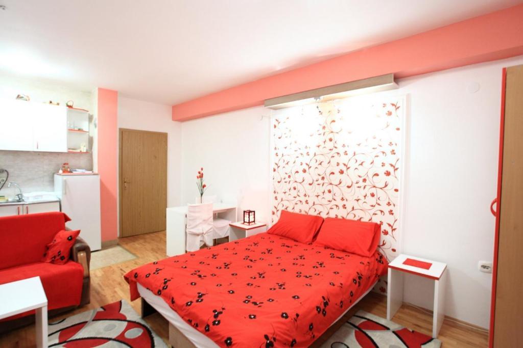 Ristevski Apartments Ohrid Rum bild