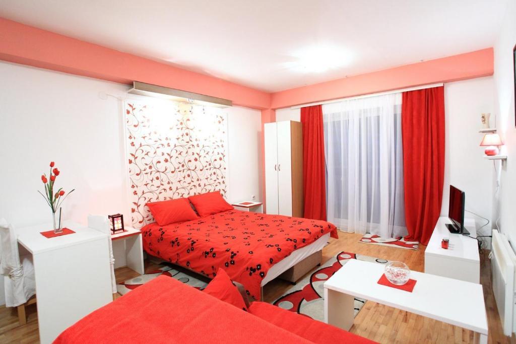 Ristevski Apartments Ohrid Rum bild